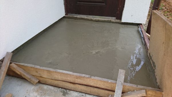 Entryway Concrete Repair in Vacaville