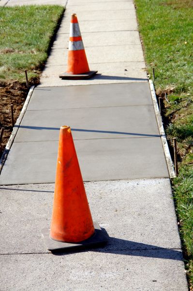 Sidewalk Panel Replacement in Vacaville